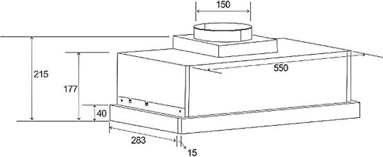  Απορροφητήρας συρομενος