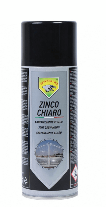 Eco Service Σπρέι Γαλβανισμού Zinco Chiaro Γκρι 400ml