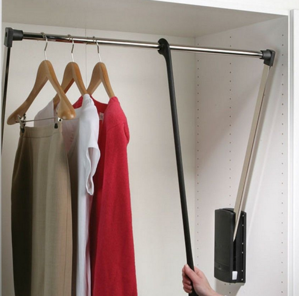 Ασανσέρ ντουλάπας για  κατέβασμα των ρούχων 60-83cm