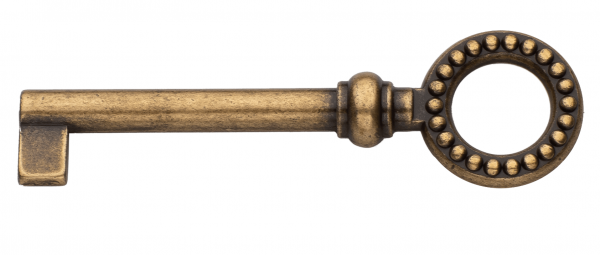 Διακοσμητικό κλειδί 464 αντικέ 7,3x2,1cm