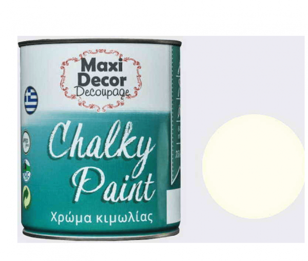 Maxi Decor Chalky Paint Χρώμα Κιμωλίας 505 Γκρι 750ml