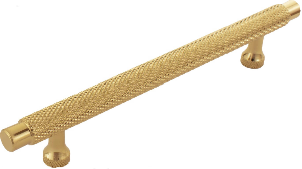 Λαβή επίπλων αλουμινίου χρυσό ματ No 162  12,8cm