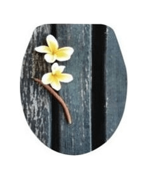 Καπάκι Κάλυμμα Λεκάνης Βότσαλα-Λουλούδι No 200