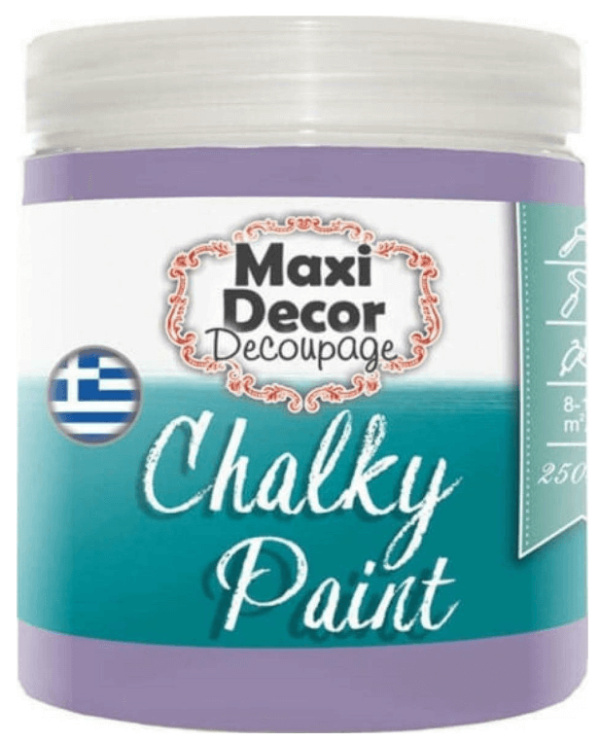 Maxi Decor Chalky Paint Λεβάντα 750ml