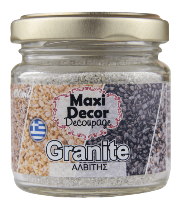 Ειδικά Εφέ ''Granites σε κόκκους αλβιτης'' για decoupage 100ml