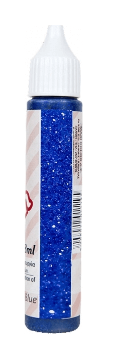 Maxi Decor Glitter Pen Canadian Blue για Περιγράμματα & Λεπτομέρειες 28ml