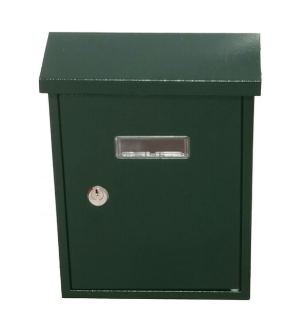 Γραμματοκιβώτιο Μεταλλικό 25.5x6x19.2cm πράσινο TX-081