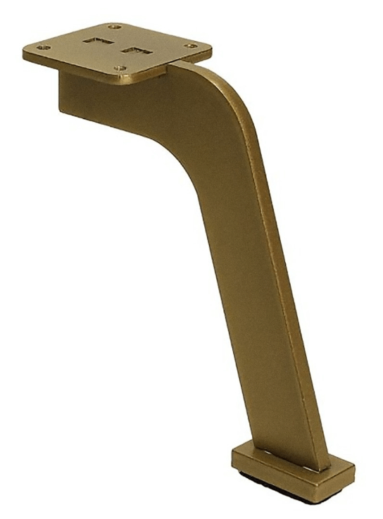 Πόδι Επίπλων - Roline 202 - 120 Ματ Χρυσό - 11.3x12cm