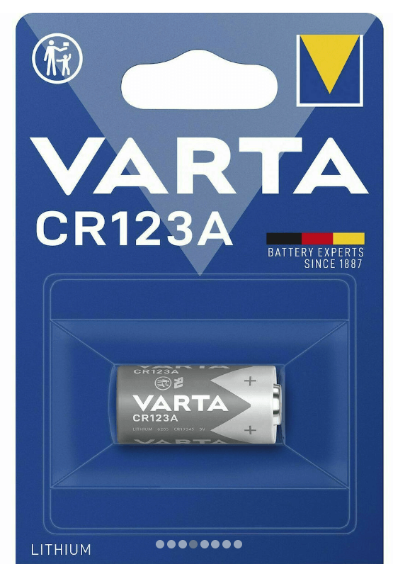 Varta Professional Lithium Μπαταρία CR123 3V 1τμχ