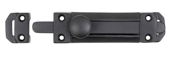 Roline Κ304 Σύρτης για Τοποθέτηση σε Πόρτα σε Μαύρο Χρώμα IR-81594-15CM