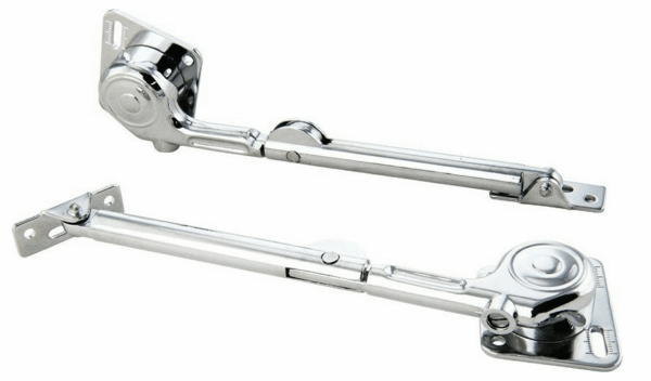 Μηχανισμός Κουμπάσο Ντουλαπιού με Φρένο από Μέταλλο 2τμχ