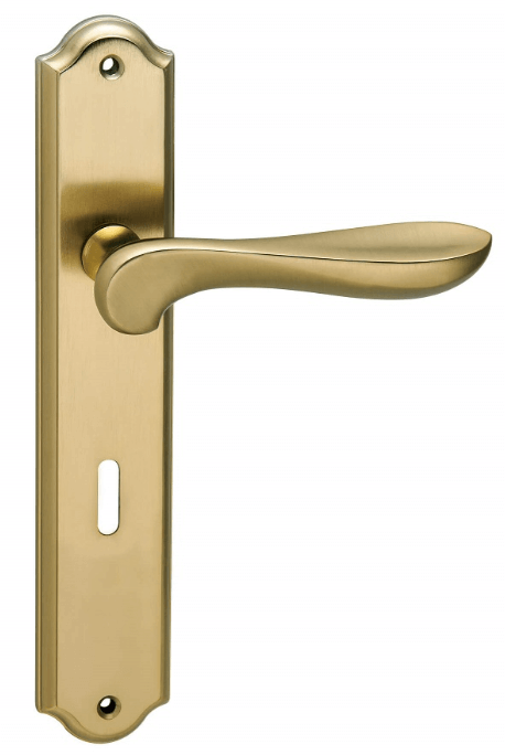 Viometale Πόμολο Πόρτας Πλάκα 06.380 Ζεύγος Όρο Ματ-Όρο