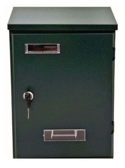 Γραμματοκιβώτιο Μεταλλικό 36x23x10cm Πράσινο TX-081